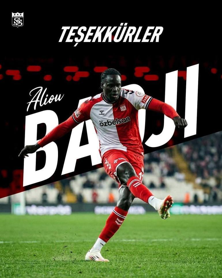 Sivasspor’da Senegalli forvet ile yollar ayrıldı