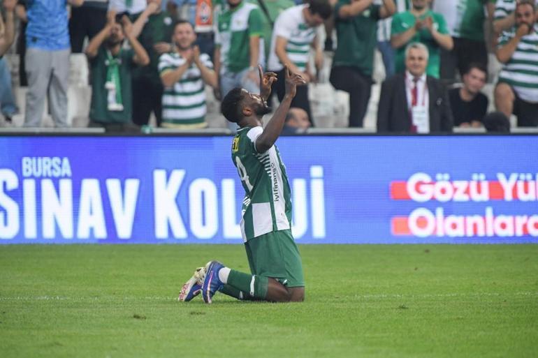Bursasporda Kelechi Iheanacho resmen çıldırdı 6 gol ile zirveye çıktı