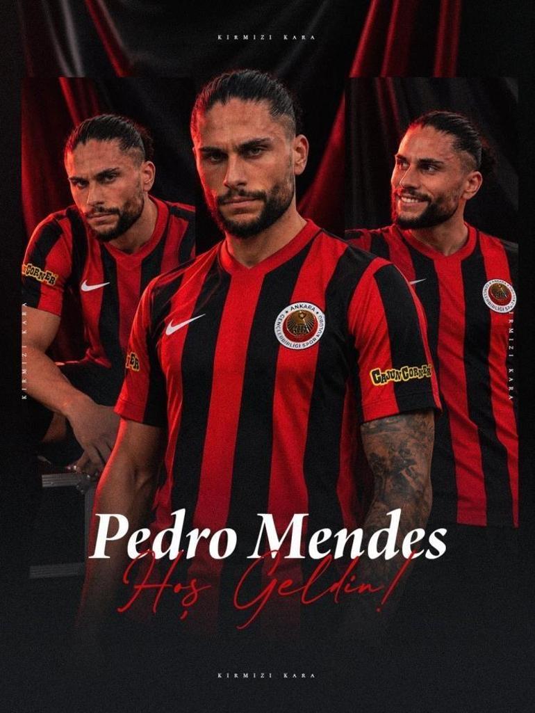Gençlerbirliği Portekizli santrfor Pedro Mendes’i renklerine bağladı