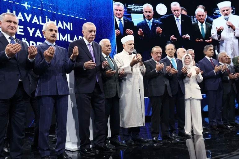 Cumhurbaşkanı Erdoğan: İstanbul Havalimanı dünya lideri