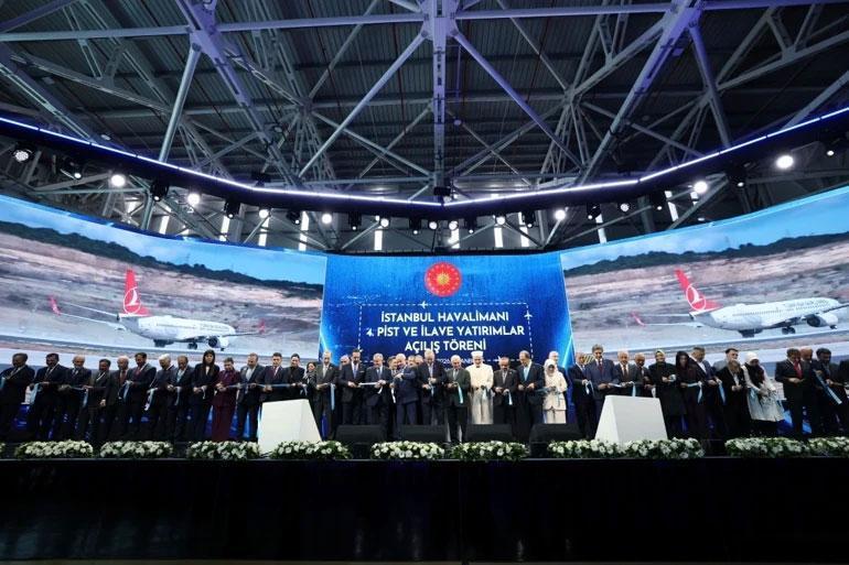 Cumhurbaşkanı Erdoğan: İstanbul Havalimanı dünya lideri