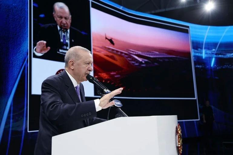 Cumhurbaşkanı Erdoğan: İstanbul Havalimanı dünya lideri