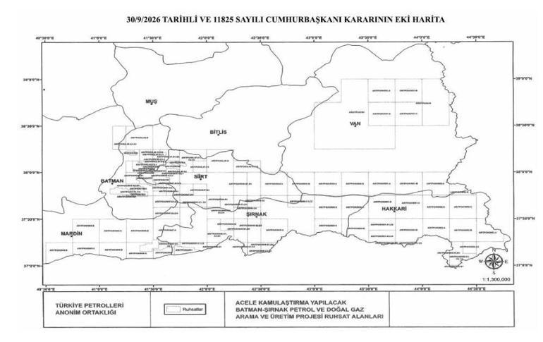 Bir ilimize müjde Petrol ve doğal gaz için belirli alanlar acele kamulaştırılacak