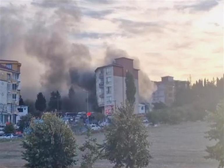 Arnavutköyde restoranda çıkan yangın söndürüldü