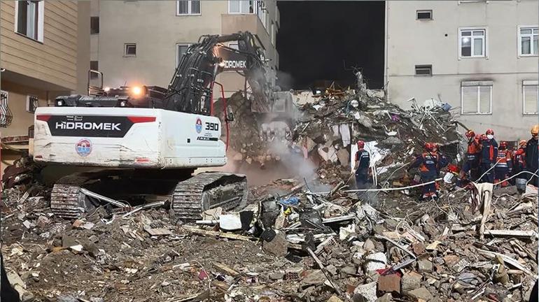 Maltepe’de çöken binadan acı haber Son kişi 25 saat sonra çıkarıldı