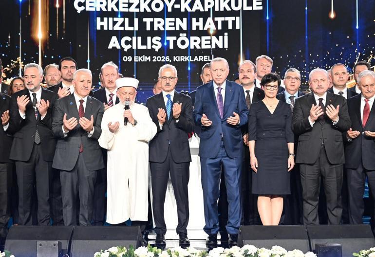 Çerkezköy-Edirne arası 54 dakikaya düştü Bakan Uraloğlu müjdeyi verdi