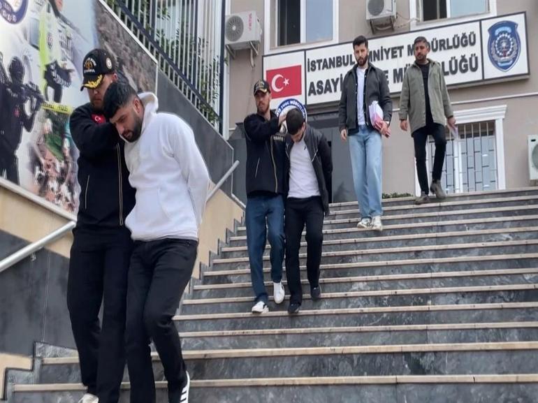 İstanbulda hayalet ekran hırsızları kamerada: 2 gözaltı