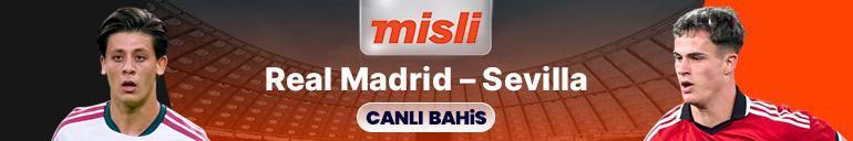Real Madrid, Sevillayı ağırlıyor Maçın heyecanı canlı yayın ile Mislide