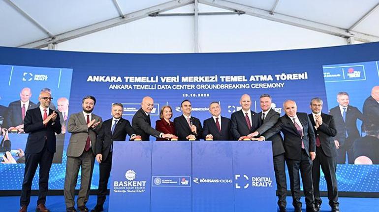 Ankara Temelli’ye 4,1 milyar dolarlık veri merkezi Bakan Kacır: 2012den bu yana 42 milyar TLlik yatırımın önünü açtık