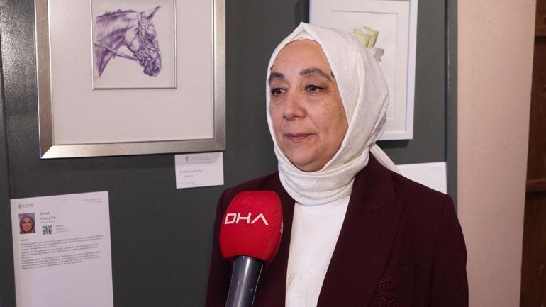 39 eserden oluşan Çınar Resim Atölyeleri Sergisi açıldı