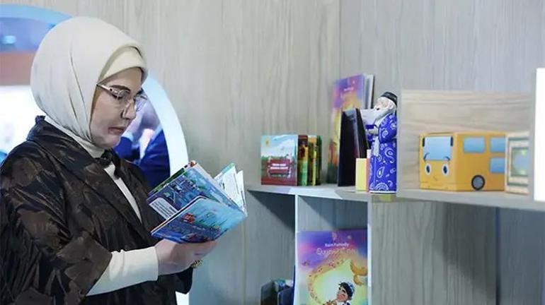 Emine Erdoğan ve Esra Albayraktan Özbekistanda açıklamalar: Çocuklar bizim en önemli meselemiz