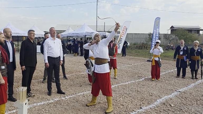 Bursa’da geleneksel okçuluk şampiyonası başladı 205 sporcu şampiyonluk için yarışıyor