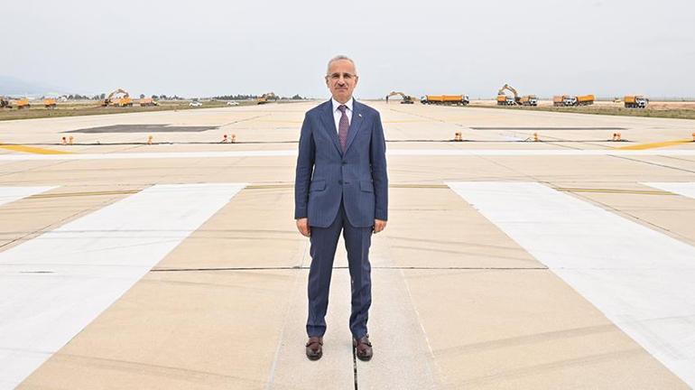 Hatay Havalimanı yenileniyor Bakan Uraloğlu açıkladı: Yıl sonunda tamamlamayı hedefliyoruz