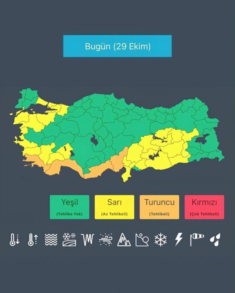 Bakan Çiftçi uyardı Kuvvetli sağanak geliyor