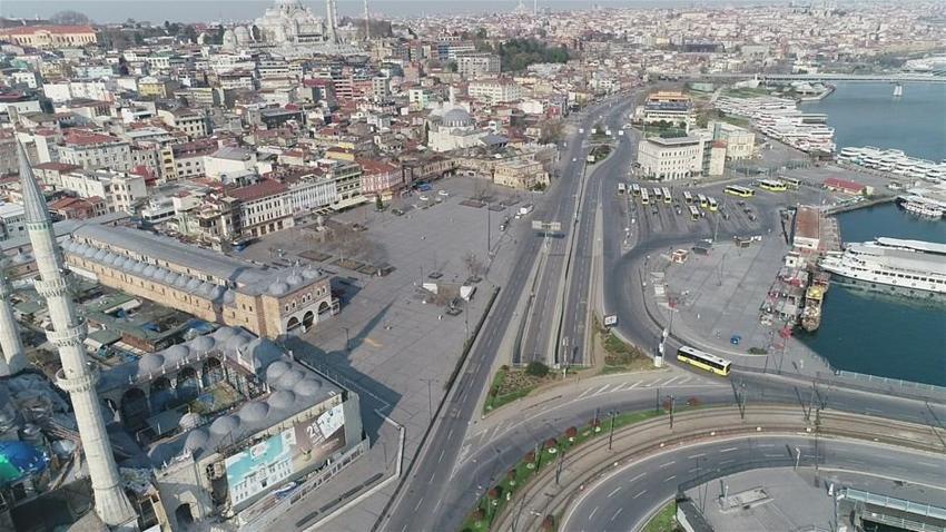 Sokağa çıkma yasağının ardından İstanbul'da ilk sabah!