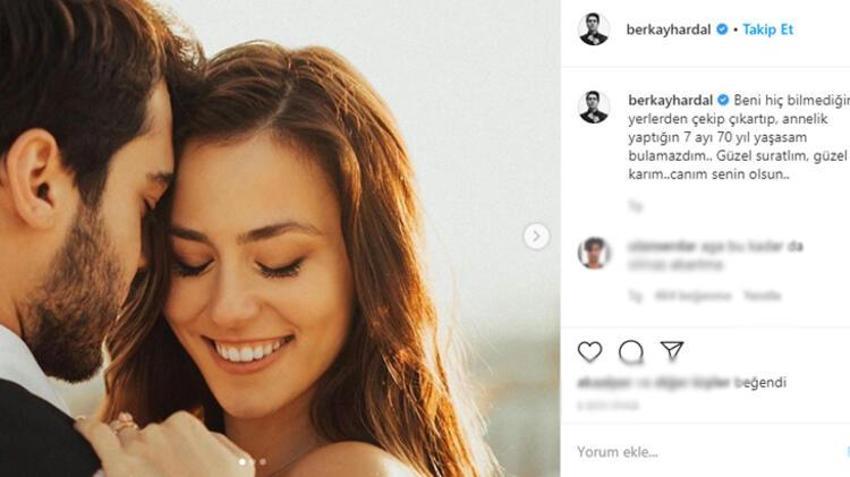Berkay Hardal'dan romantik paylaşım! 'Güzel suratlım...'