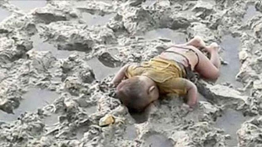İkinci Aylan Kurdi vakası! Yürek yakan manzara