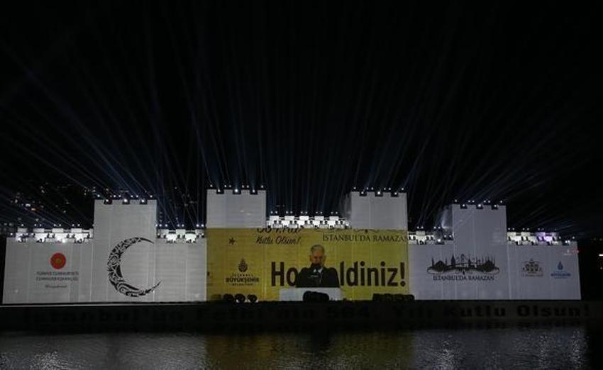 İstanbul'un Fethi'nin 564. yılında muhteşem görüntüler!