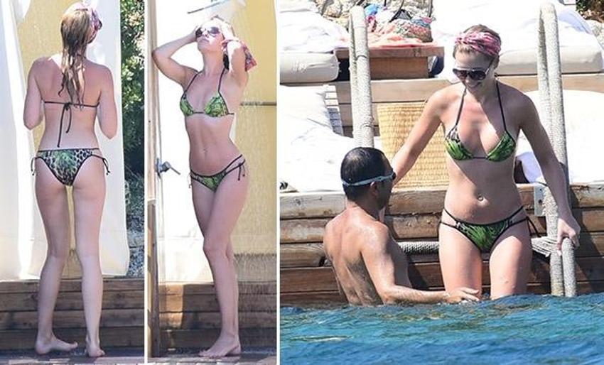 Chloe eşini dinledi tanga giymedi