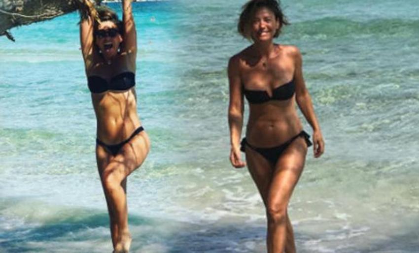 Ece Uslu'dan bikinili paylaşımlarına büyük ilgi!