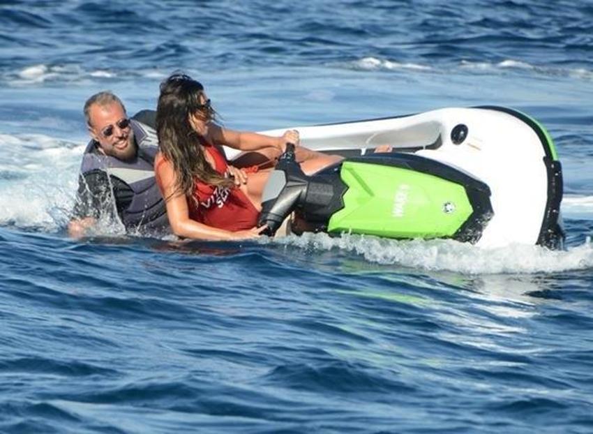 Selen Görgüzel jet-ski mağduru oldu!