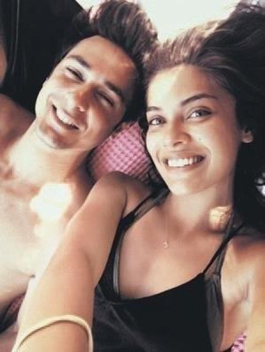 Kırgın Çiçekler'in Eylül'ü sevgilisiyle tatilde!