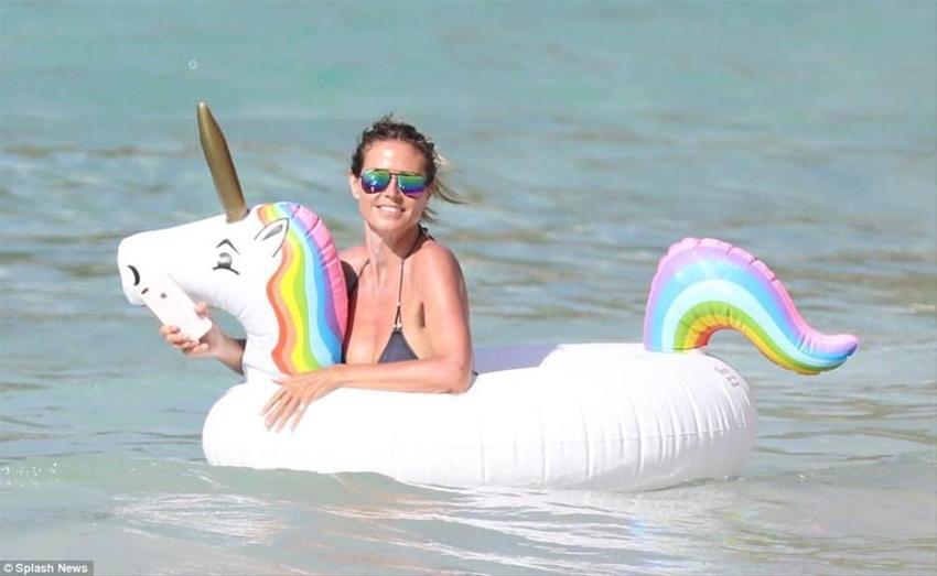 Heidi Klum büyüledi