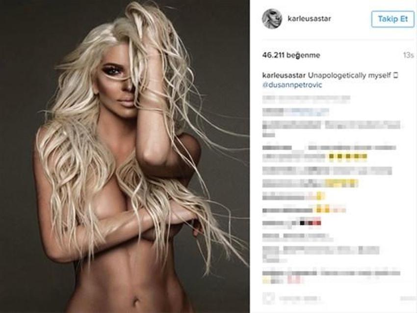 Jelena Karleusa sosyal medyayı salladı!