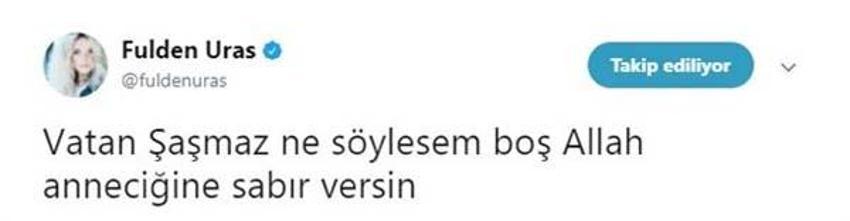 Vatan Şaşmaz'ın ölümüyle ünlüler yasa boğuldu...