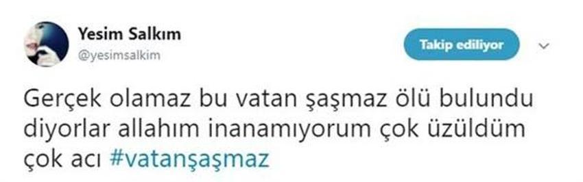 Vatan Şaşmaz'ın ölümüyle ünlüler yasa boğuldu...