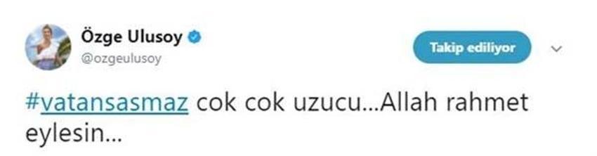 Vatan Şaşmaz'ın ölümüyle ünlüler yasa boğuldu...