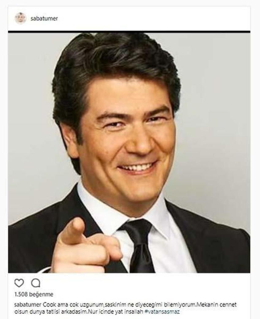 Vatan Şaşmaz'ın ölümüyle ünlüler yasa boğuldu...