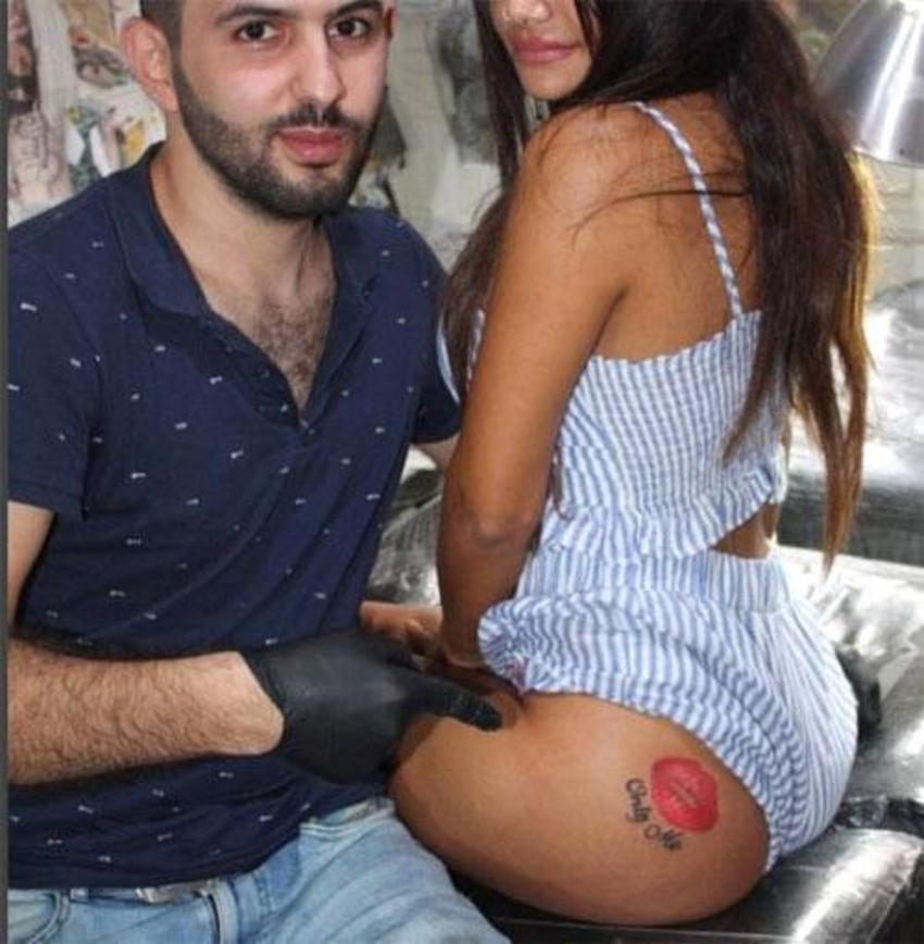 Naz, kalçasına öyle bir şey yaptırdı ki...