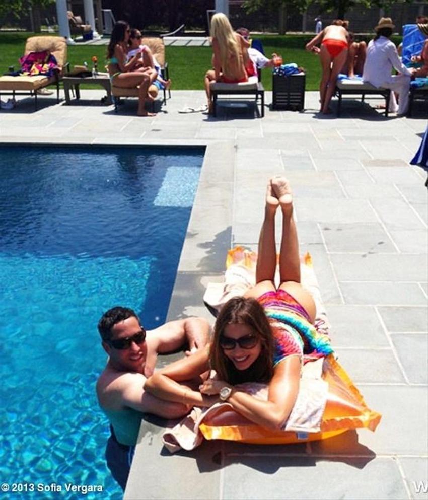 Sofia Vergara'nın sevgilisi değil, oğlu!