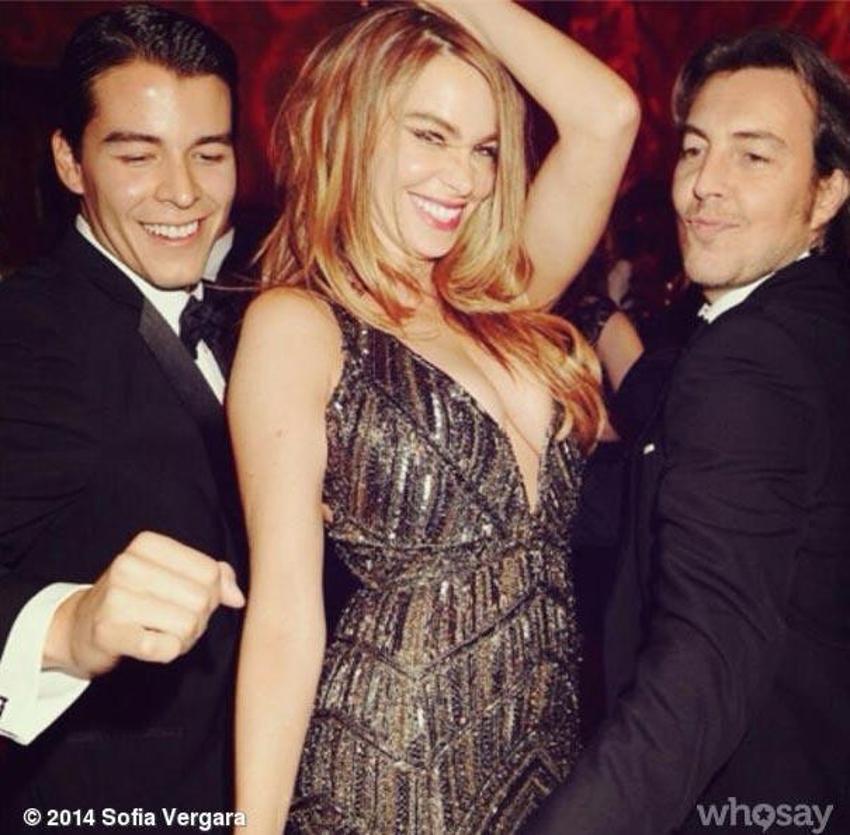 Sofia Vergara'nın sevgilisi değil, oğlu!
