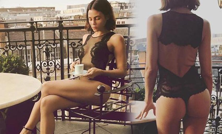 Jenna Dewan’dan iç çamaşırlı gövde gösterisi!