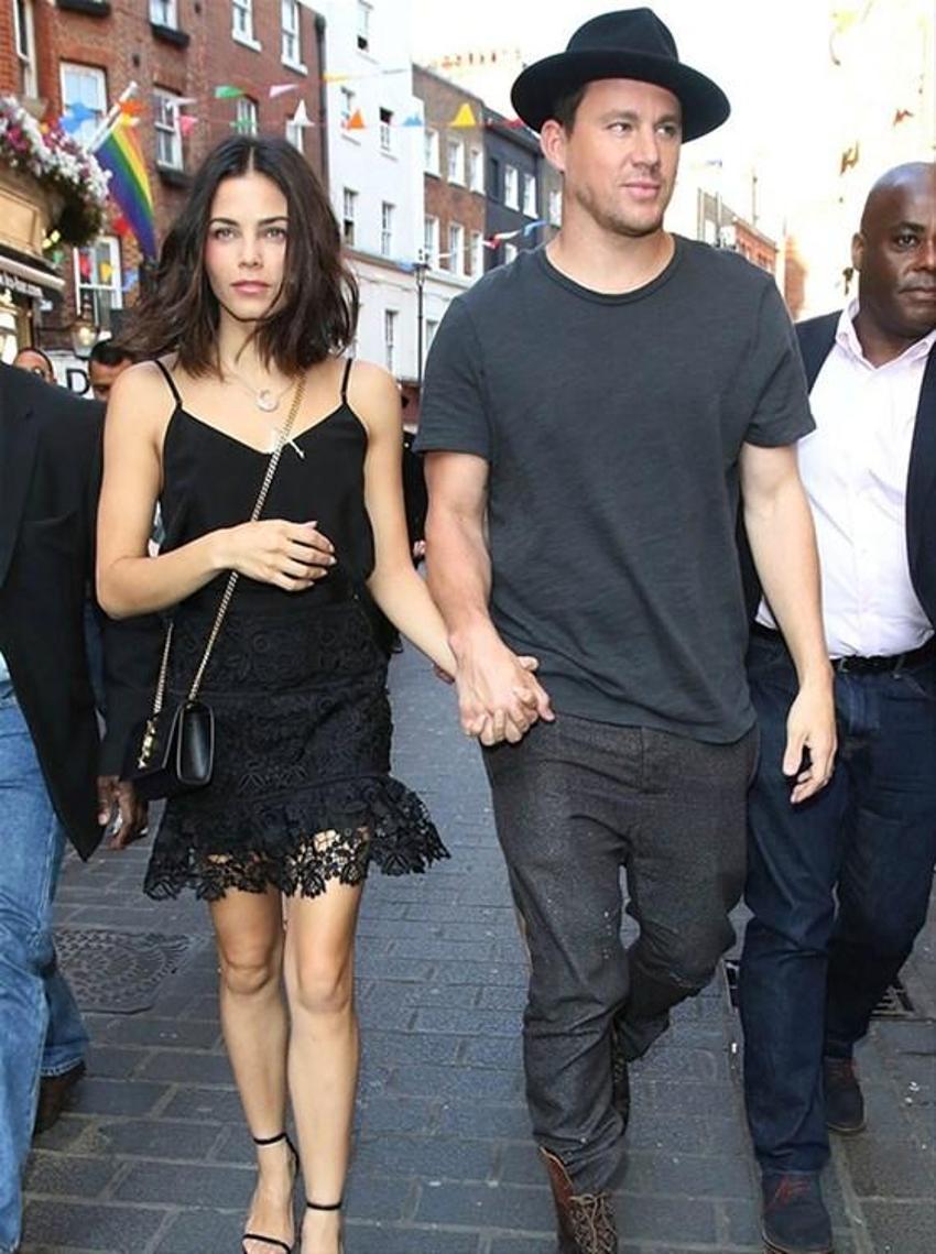 Jenna Dewan’dan iç çamaşırlı gövde gösterisi!