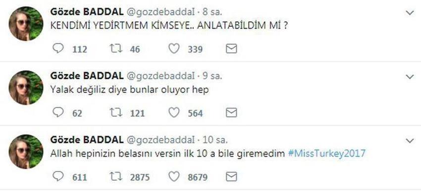 Gözde Baddal'dan açıklama geldi!