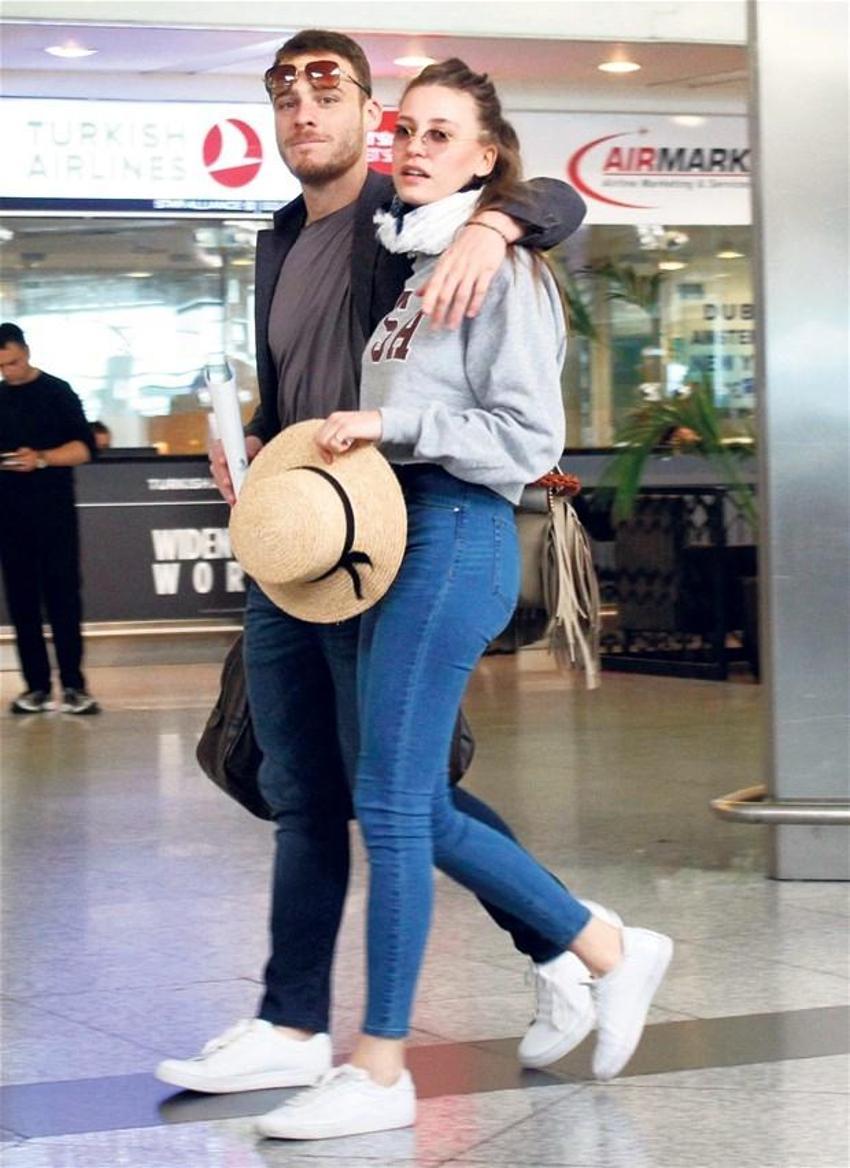 Serenay Sarıkaya ile Kerem Bürsin'den aşk paylaşımı!