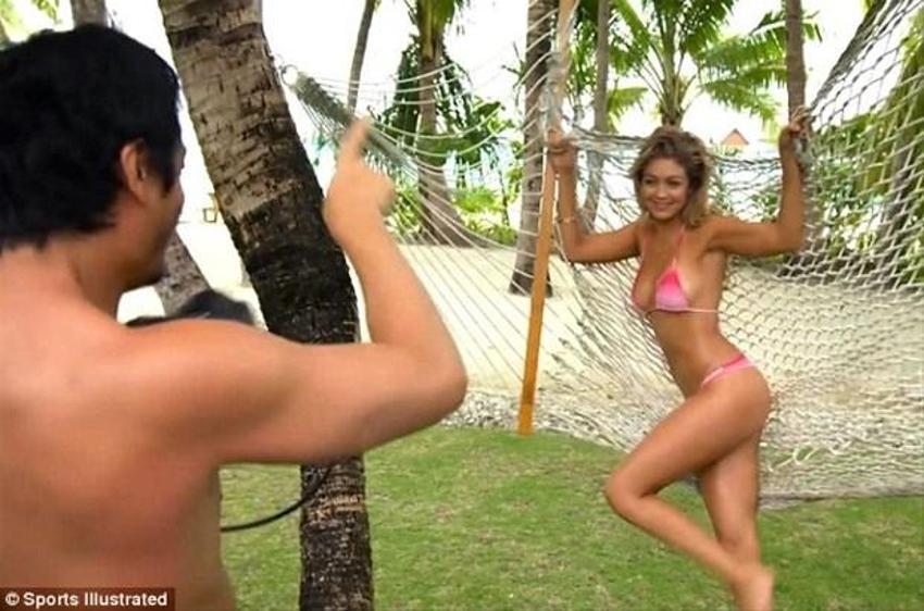 Tüm bakışlar Gigi Hadid'e yöneldi!