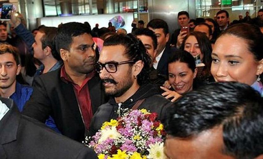 İstanbul'da Aamir Khan izdihamı!