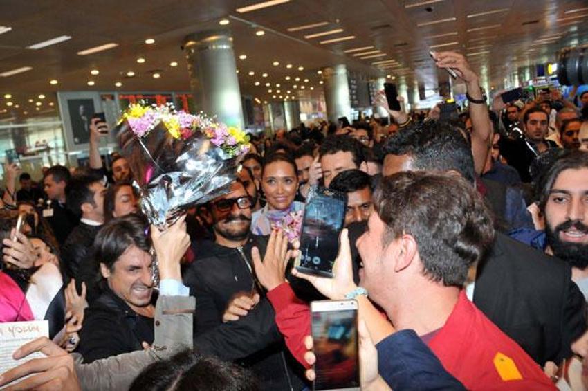 İstanbul'da Aamir Khan izdihamı!