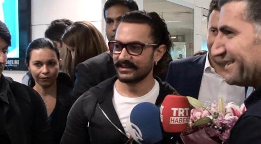 İstanbul'da Aamir Khan izdihamı!