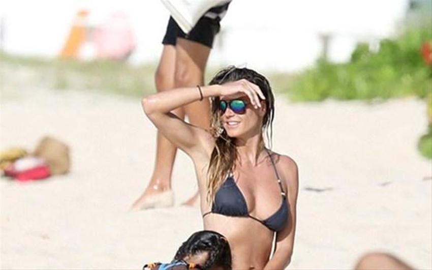 Heidi Klum'dan çıplak paylaşım!
