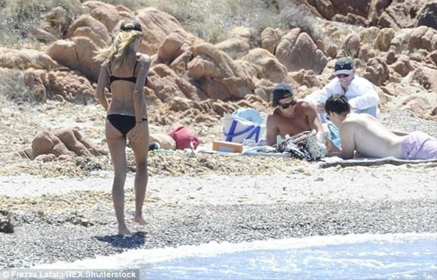 Heidi Klum'dan çıplak paylaşım!