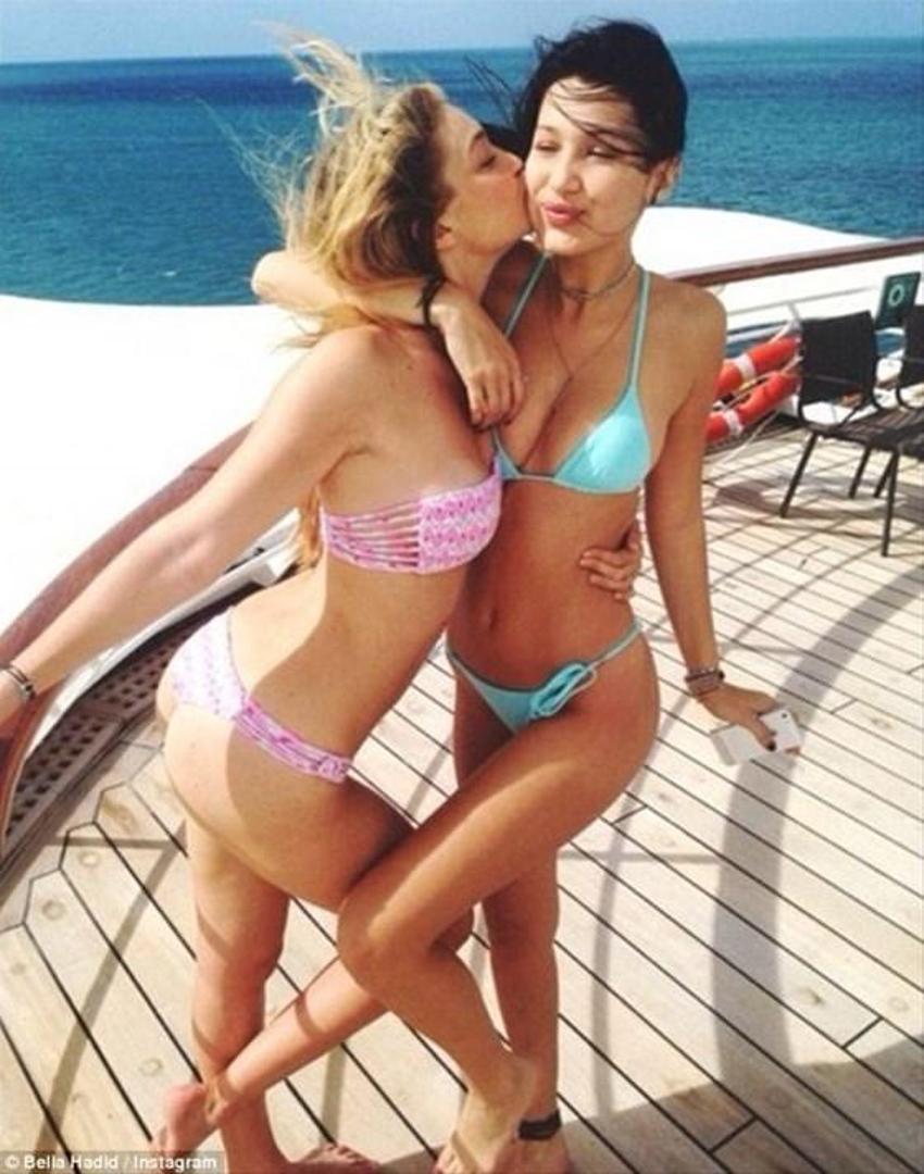 Gigi Hadid geceyi aydınlattı!