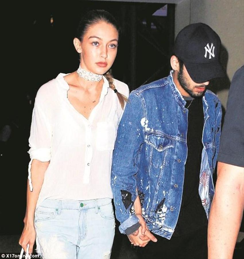 Gigi Hadid geceyi aydınlattı!