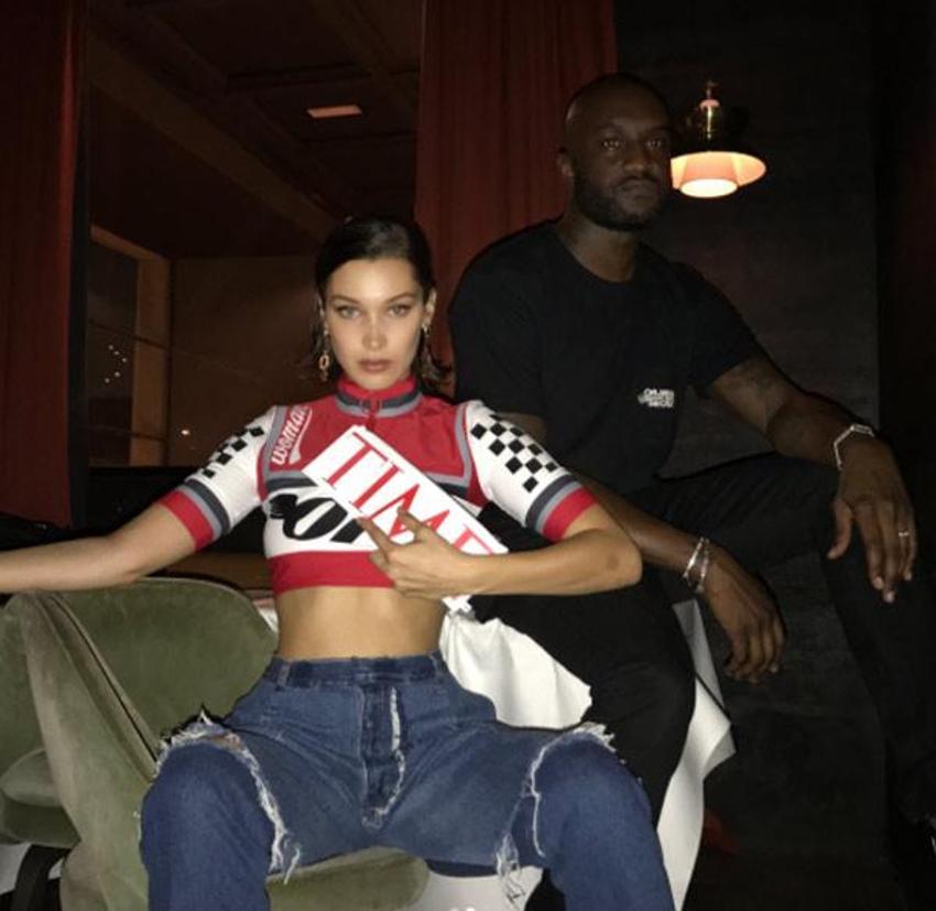 Sütyensiz Bella Hadid Instagram'ı salladı!