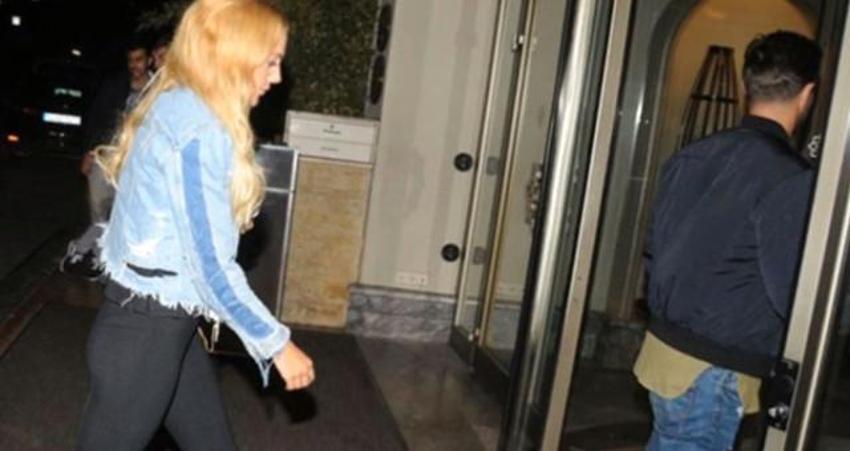 Meryem Uzerli'nin otelde yakalandığı kişi...