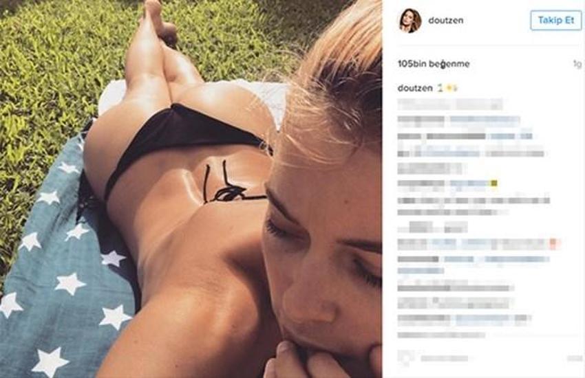 Doutzen Kroes seksi iç çamaşırlarıyla nefes kesti!